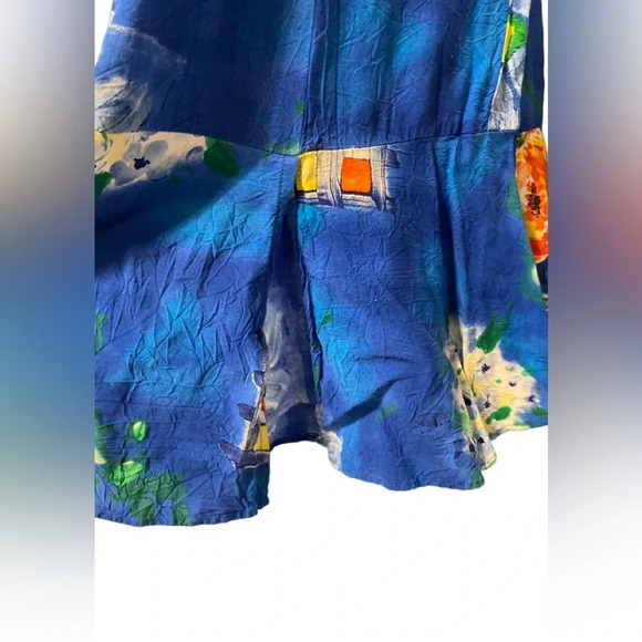 Vintage Jams World Bludrangea Maxi Dress Sz L - Picture 5 of 12